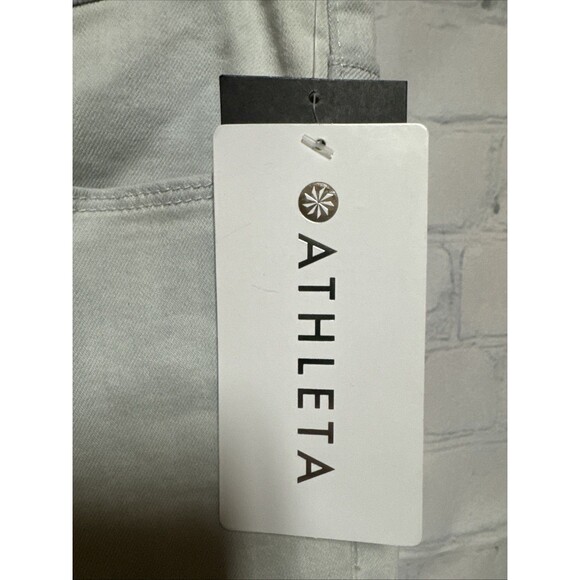Athleta Sculptek Skinny Crop Jeans Size 6 Womens Glacier Blue Ankle 308713 - Picture 3 of 8